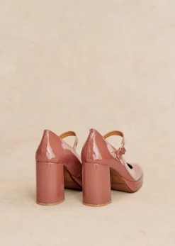 Georgia High Heeled Mary Janes