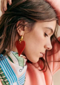 Heart Earrings - Sézane X Pangea