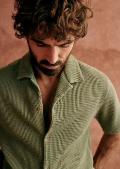 Holt Gaufrée Shirt