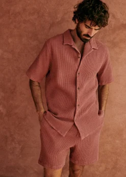 Holt Gaufrée Shirt