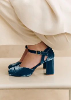 Katie High Heeled Mary Janes